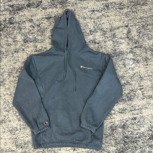 Champion Men's Slate Blue Hoodie